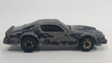 1982 Hot Wheels Camaro Z-28 Black Die Cast Toy Car Vehicle - GHO - Hong Kong