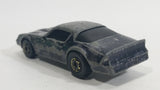 1982 Hot Wheels Camaro Z-28 Black Die Cast Toy Car Vehicle - GHO - Hong Kong