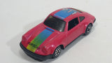 Yatming Porsche 911 No. 811 Pink Die Cast Toy Car Vehicle