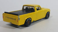 2011 Hot Wheels '63 Studebaker Champ Truck Yellow Die Cast Toy Classic Car Vehicle With Good Year Eagle Tires