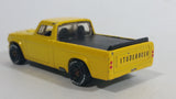 2011 Hot Wheels '63 Studebaker Champ Truck Yellow Die Cast Toy Classic Car Vehicle With Good Year Eagle Tires