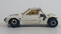 1989 Hot Wheels Peugeot 205 Rallye White #2 "Shell" Die Cast Toy Car Vehicle