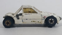 1989 Hot Wheels Peugeot 205 Rallye White #2 "Shell" Die Cast Toy Car Vehicle