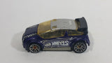 2011 Hot Wheels Night Burnerz Super Gnat Metallic Purple Die Cast Toy Car Vehicle