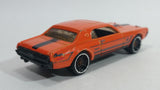 2012 Hot Wheels Muscle Mania - Ford '68 Cougar Orange Die Cast Toy Muscle Car Vehicle