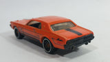 2012 Hot Wheels Muscle Mania - Ford '68 Cougar Orange Die Cast Toy Muscle Car Vehicle