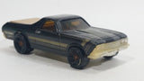 2011 Hot Wheels Muscle Mania 68 El Camino Black Die Cast Toy Muscle Car Vehicle