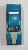 2011 Hot Wheels Muscle Mania '71 Dodge Charger Light Blue Die Cast Toy Muscle Car Vehicle