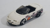 2000 Hot Wheels Sport Stars Camaro Convertible White Die Cast Toy Car Vehicle - Basketball Themed