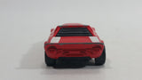 2002 Hot Wheels First Editions Lancia Stratos Red Die Cast Toy Car Vehicle