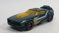 2016 Hot Wheels Fast Fish Metalflake Dark Green Die Cast Toy Race Car Vehicle