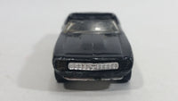 2008 Hot Wheels 1969 Chevrolet Camaro Convertible Black w/ Yellow Bee Die Cast Toy Car Vehicle