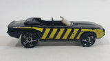 2008 Hot Wheels 1969 Chevrolet Camaro Convertible Black w/ Yellow Bee Die Cast Toy Car Vehicle