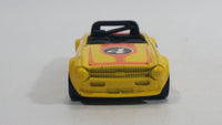 2011 Hot Wheels Track Stars Triumph TR6 Yellow #4 Die Cast Toy Race Car Vehicle