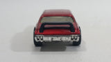 2010 Hot Wheels Hot Auction Olds 442 Metallic Red Die Cast Toy Muscle Car Vehicle