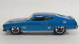 2010 Hot Wheels All Stars '73 Ford Falcon XB Metallic Blue Die Cast Toy Muscle Car Vehicle