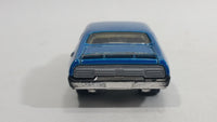 2010 Hot Wheels All Stars '73 Ford Falcon XB Metallic Blue Die Cast Toy Muscle Car Vehicle