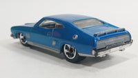 2010 Hot Wheels All Stars '73 Ford Falcon XB Metallic Blue Die Cast Toy Muscle Car Vehicle