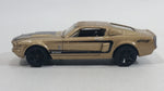 2011 Hot Wheels Muscle Mania '67 Shelby GT500 Metallic Gold Die Cast Toy Muscle Car Vehicle