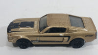 2011 Hot Wheels Muscle Mania '67 Shelby GT500 Metallic Gold Die Cast Toy Muscle Car Vehicle