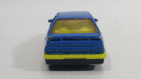 1991 Hot Wheels Peugeot 405 Blue #21 Die Cast Toy Car Vehicle