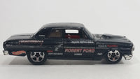 2001 Hot Wheels First Editions Ford Thunderbolt Black Die Cast Toy Muscle Car Vehicle