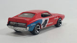 2010 Hot Wheels Muscle Mania AMC Javelin AMX Red Die Cast Toy Muscle Car Vehicle