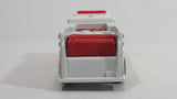 2011 Hot Wheels Thrill Racers Raceway Fire Eater White Firefighting Truck Die Cast Toy Car Rescue Emergency Vehicle