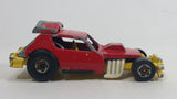 1982 Hot Wheels Greased Gremlin Red and Yellow Die Cast Toy Car Vehicle