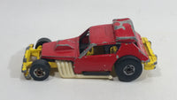 1982 Hot Wheels Greased Gremlin Red and Yellow Die Cast Toy Car Vehicle