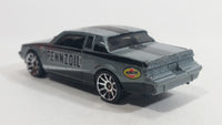 2011 Hot Wheels Buick Grand National Pennzoil Metallic Grey Die Cast Toy Car Vehicle