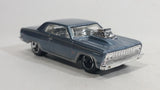 2012 Hot Wheels '64 Chevelle SS Metalflake Steel Blue Die Cast Toy Muscle Car Vehicle