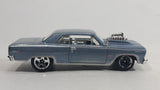 2012 Hot Wheels '64 Chevelle SS Metalflake Steel Blue Die Cast Toy Muscle Car Vehicle