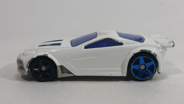 2012 Hot Wheels Scorcher White 2/8 Die Cast Toy Car Vehicle McDonald's Happy Meal