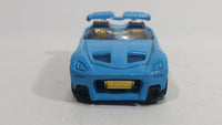 2010 Hot Wheels Hot Tunerz Tantrum Light Blue Die Cast Toy Car Vehicle