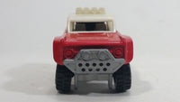 2010 Hot Wheels HW Racing Custom Ford Bronco #10 Red Die Cast Toy Car Offroading Vehicle