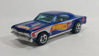 2011 Hot Wheels HW Racing '67 Chevelle SS 396 Metalflake Blue Die Cast Toy Muscle Car Vehicle