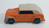 2014 Hot Wheels Volkswagen Type 181 Orange Die Cast Toy Car Vehicle