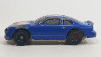 2000 Hot Wheels Racer Nascar #44 7/20 Blue Die Cast Toy Race Car Vehicle McDonald's Happy Meal