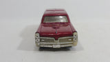 2010 Hot Wheels City Works Custom '66 GTO Wagon Fire Department Dark Red and White Die Cast Toy Car Vehicle