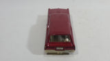 2010 Hot Wheels City Works Custom '66 GTO Wagon Fire Department Dark Red and White Die Cast Toy Car Vehicle