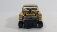 2013 Hot Wheels HW Showroom American Turbo '55 Chevy Bel Air Gasser Metallic Champagne Gold Die Cast Toy Muscle Car Vehicle