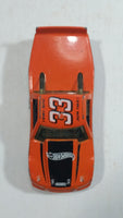 2011 Hot Wheels Circle Trucker Truck Orange #33 Die Cast Toy Car Vehicle