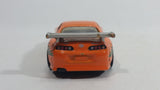 2013 Hot Wheels HW City Street Power Toyota Supra Orange Die Cast Toy Car Vehicle