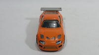 2013 Hot Wheels HW City Street Power Toyota Supra Orange Die Cast Toy Car Vehicle