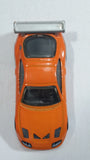 2013 Hot Wheels HW City Street Power Toyota Supra Orange Die Cast Toy Car Vehicle