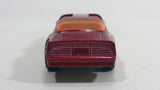 2010 Hot Wheels Race World Volcano Hot Bird Pontiac Firebird Metalflake Red Die Cast Toy Car Vehicle