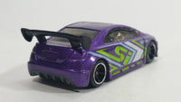 2010 Hot Wheels Hot Tunerz 2006 Honda Civic SI Purple Die Cast Toy Car Vehicle