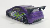 2010 Hot Wheels Hot Tunerz 2006 Honda Civic SI Purple Die Cast Toy Car Vehicle