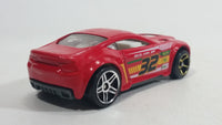 2013 Hot Wheels HW Racing Thrill Racers Torque Twister Red Die Cast Toy Car Vehicle